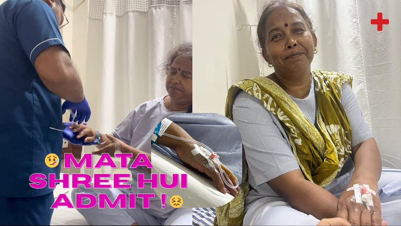 Mummy hui hospital m admit 🥺😬