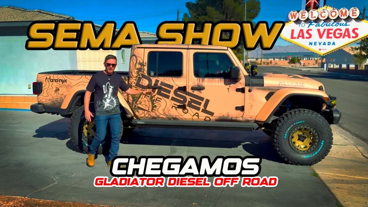SEMA SHOW 2025 🔥 JEEP GLADIATOR INSANO DA DIESEL OFF ROAD FEITO PELA 4X4 IMPORT BR