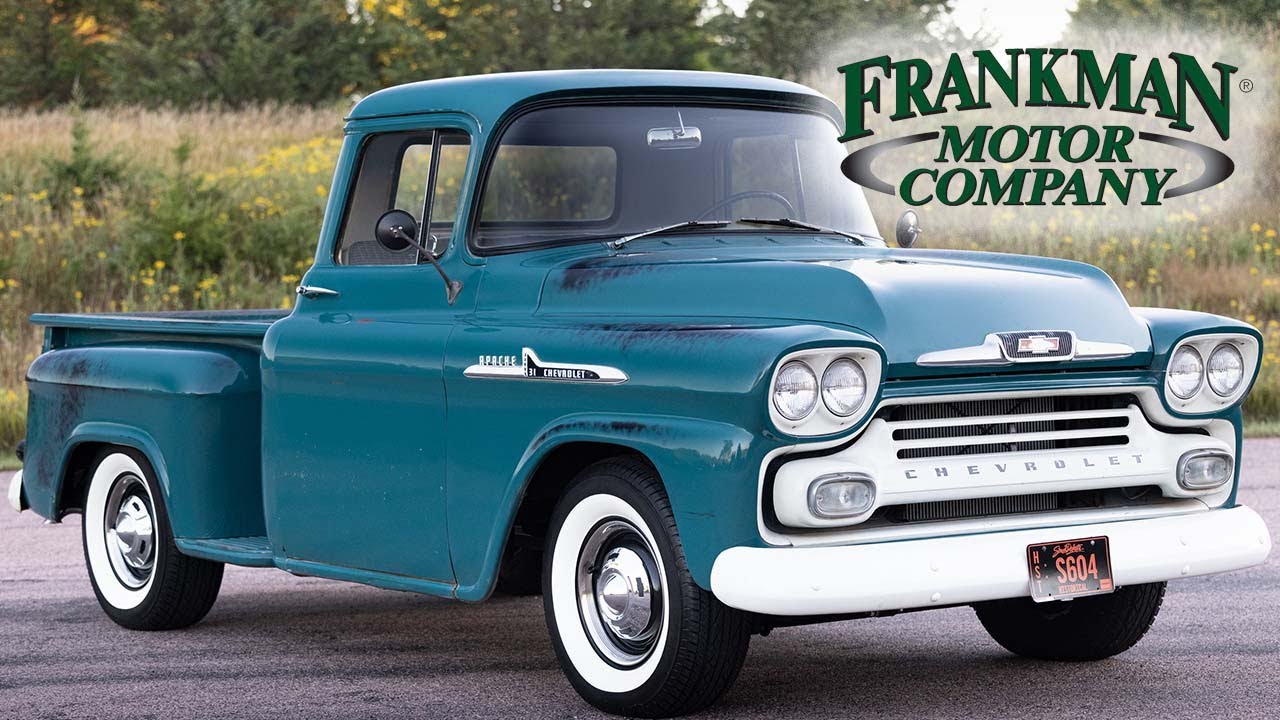 1958 Chevrolet 3100 C10 - Frankman Motors Company - Walk around and Driving Video