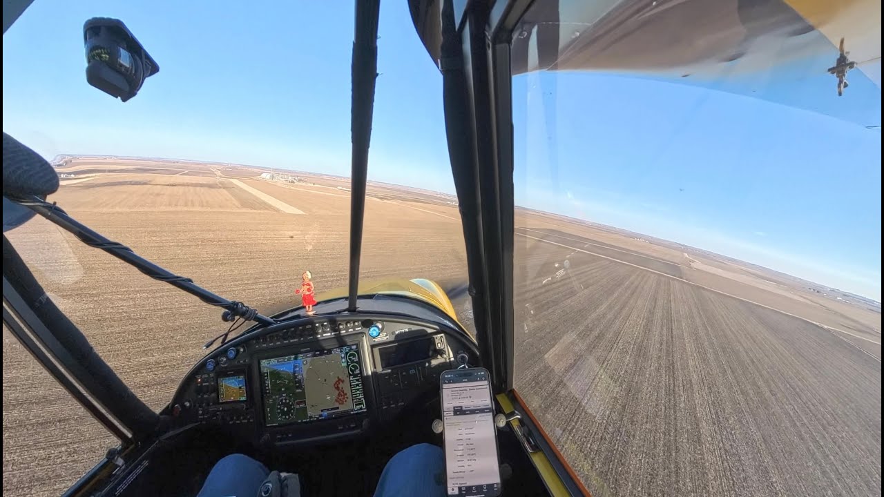 Carbon Cub FX3 Cockpit POV #carboncub #cubcrafters