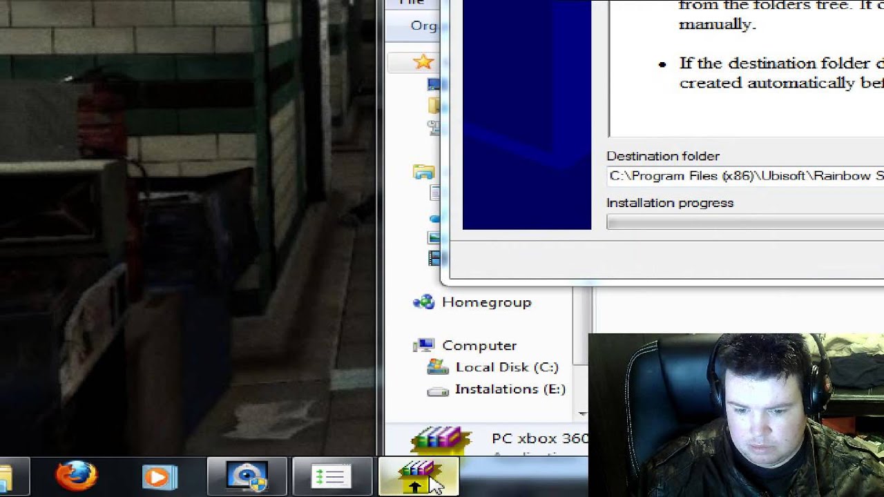 Rainbow Six Vagas 1 and 3 XboX 360 Wireless Controller fix