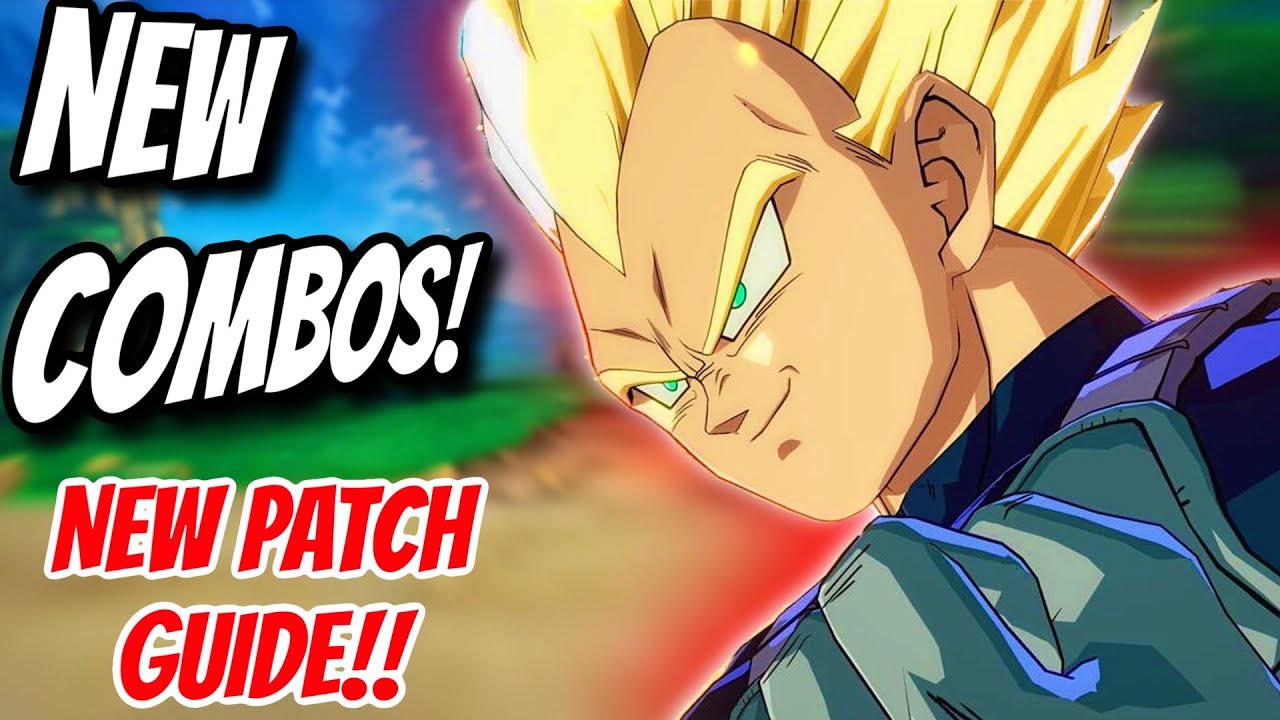 INSANE NEW SSJ Vegeta Combos!! DBFZ Patch Notes 1.32 Combos! SSJ Vegeta Buffs!