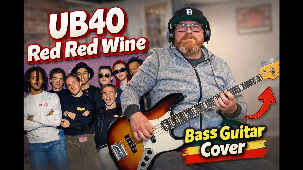 UB40: Red Red Wine (Bass Guitar Cover)