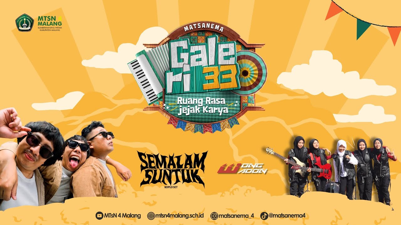 GALANG DAN GELAR PRESTASI | HUT MTs NEGERI 4 MALANG | SEMALAM SUNTUK | WONG WADON | 2026