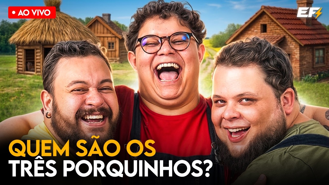 TR&Ecirc;S PORQUINHOS [ESTEVAM NABOTE + VICTOR AHMAR + VINI MAGA]
