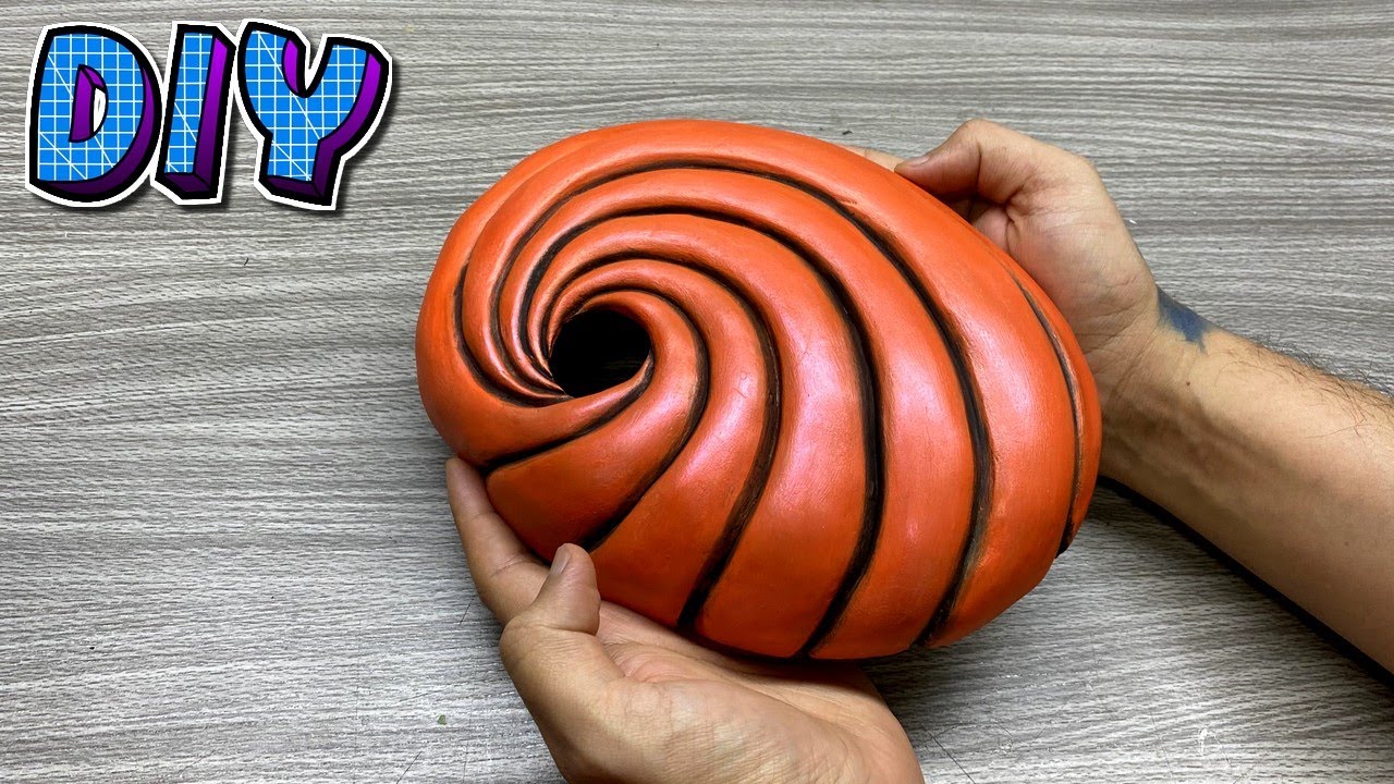 Como Fazer  A Máscara do Tobi / Obito de Naruto.