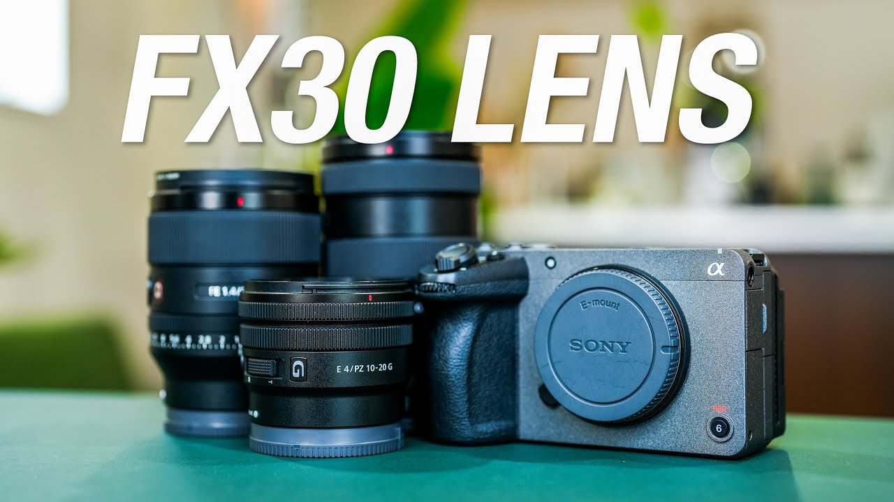 SONY FX30を有効活用するための神レンズ３選｜絶対使った方が良いよこれ！！
