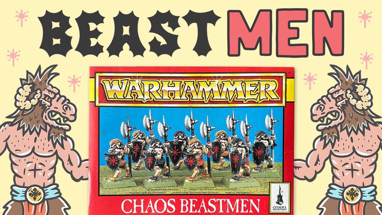 CLASSIC WARHAMMER FANTASY BEASTMEN!