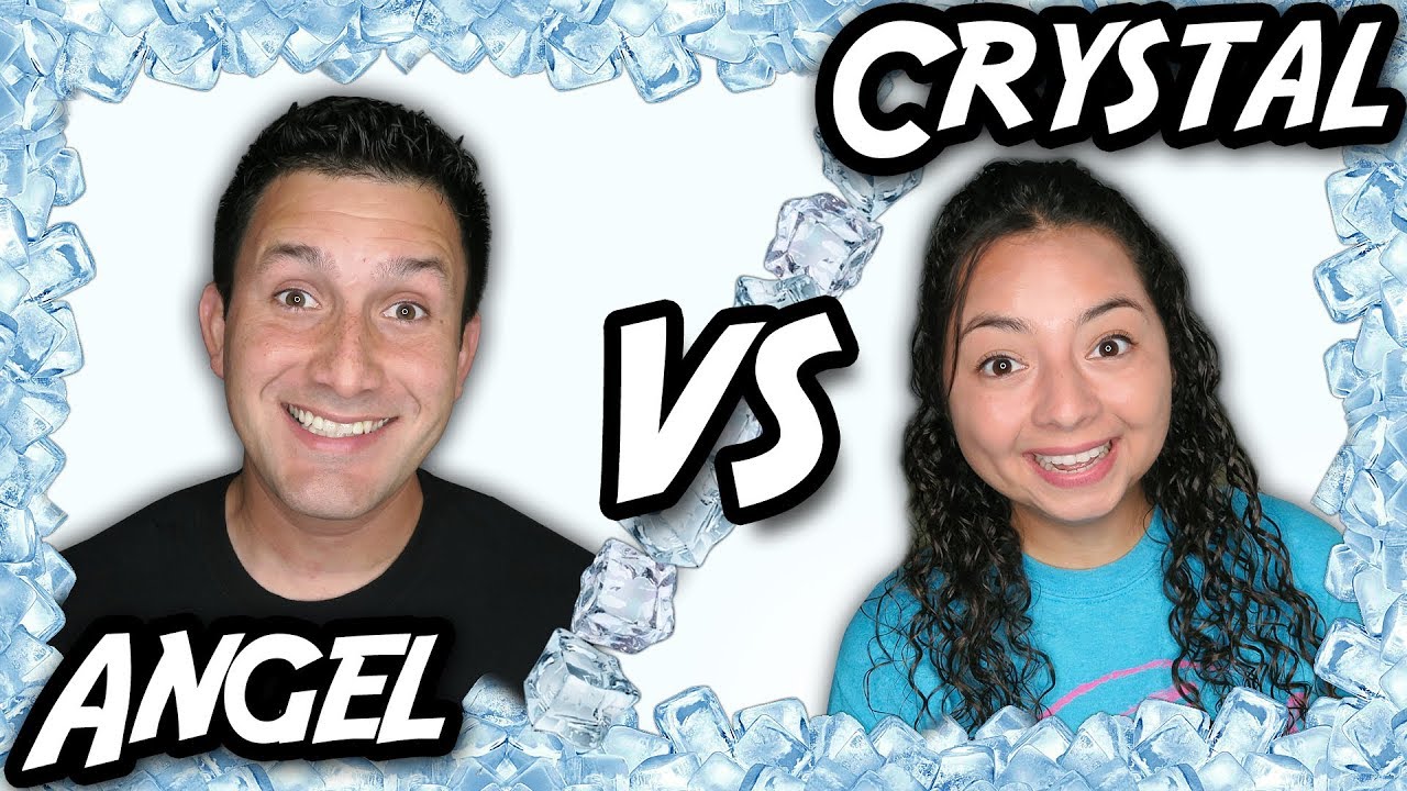 Angel VS Crystal - Ice bath Arcade Challenge