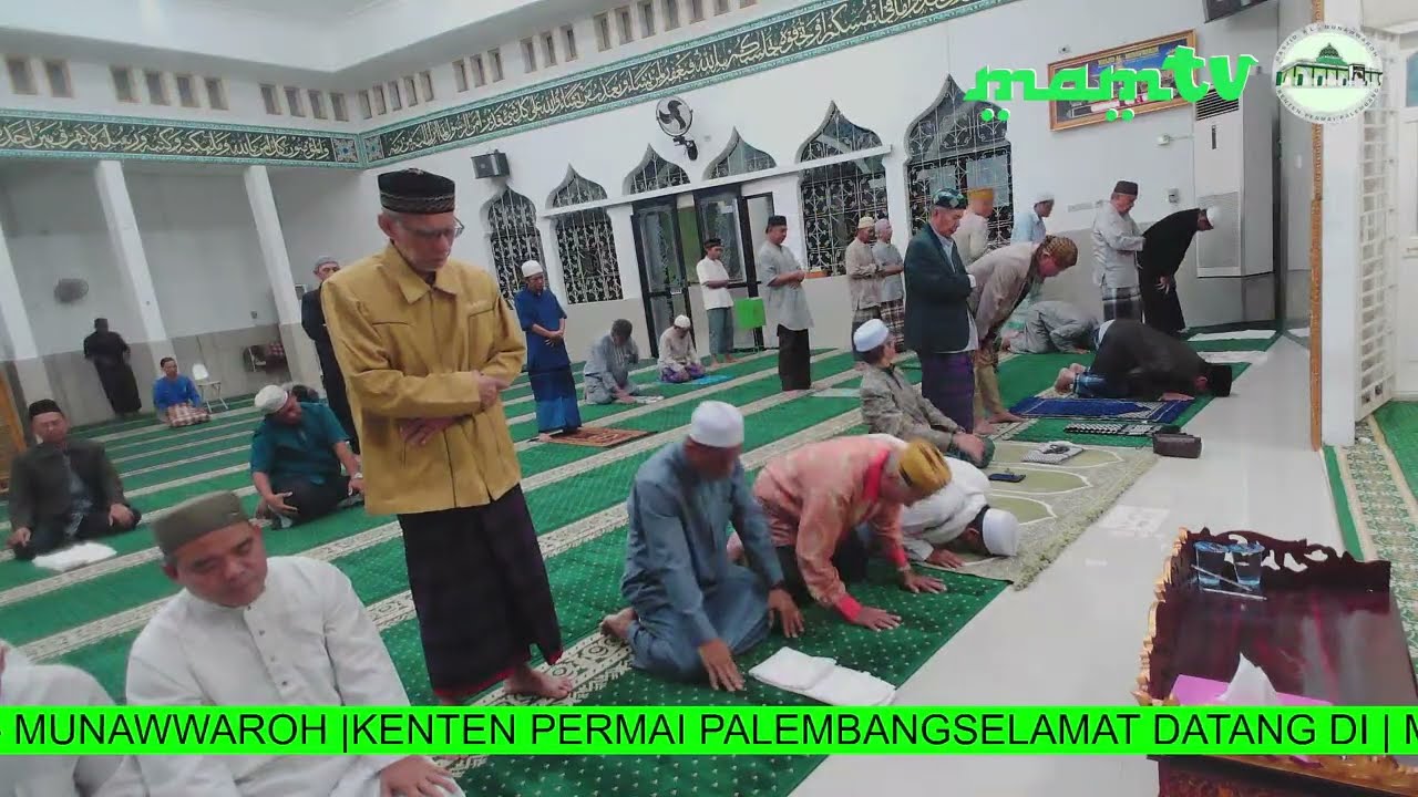 🔴LIVE |  SHOLAT SHUBUH | MASJID AL-MUNAWWAROH | KENTEN PERMAI PALEMBANG