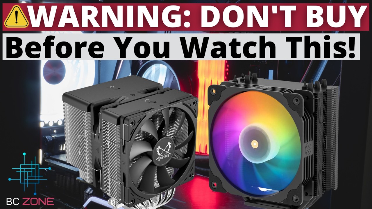 Лучшие процессорные кулеры для Ryzen 5 9600X в 2025 году ✅ Лучший бюджетный и мой лучший выбор