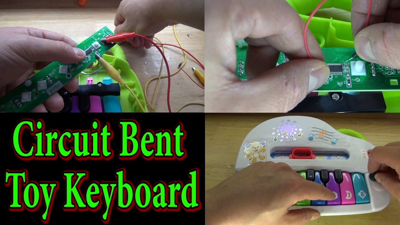 Circuit Bent Toy Keyboard