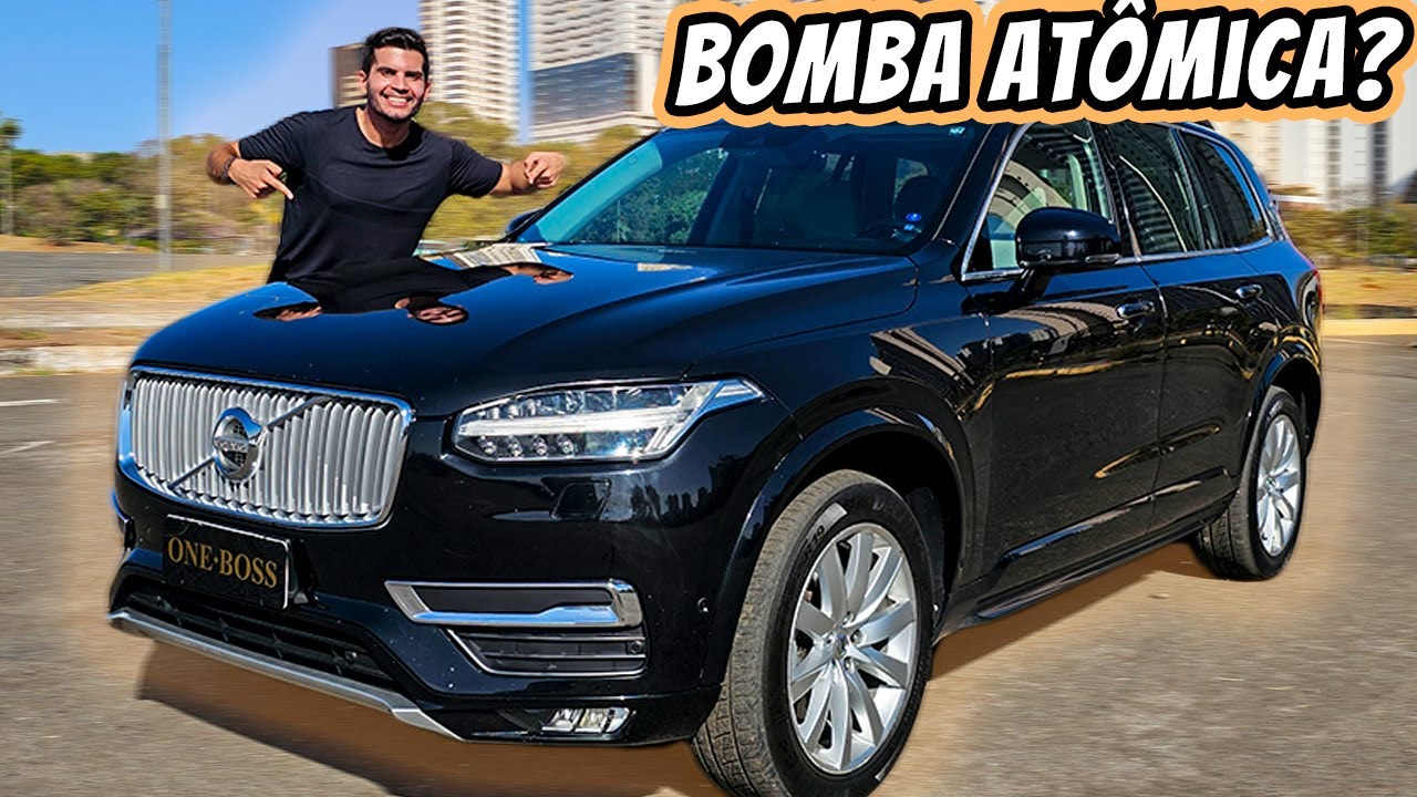 Volvo XC90 2016 - SUV super luxuoso e potente mas tem manuten&ccedil;&atilde;o cara 