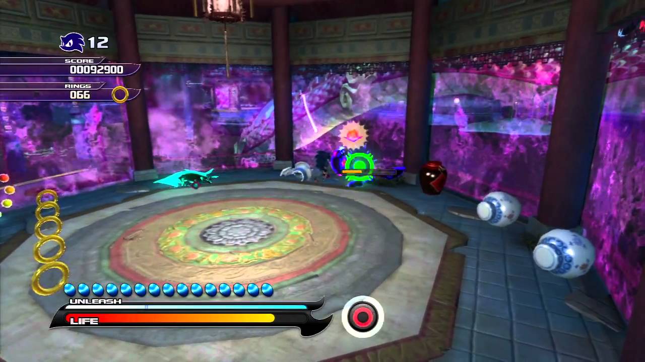 Sonic Unleashed (PS3) Chun-nan Dragon Road Night Act 1 S-Rank