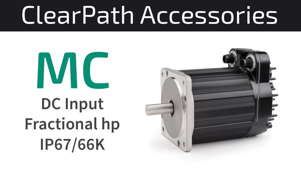 ClearPath MC IP66K/IP67 Servo Accessories (Fractional HP)