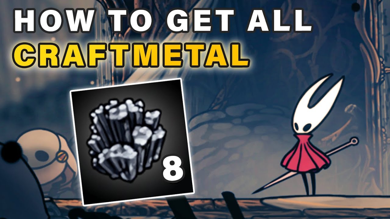 Where to Find All Craftmetal Locations ► Hollow Knight: Silksong