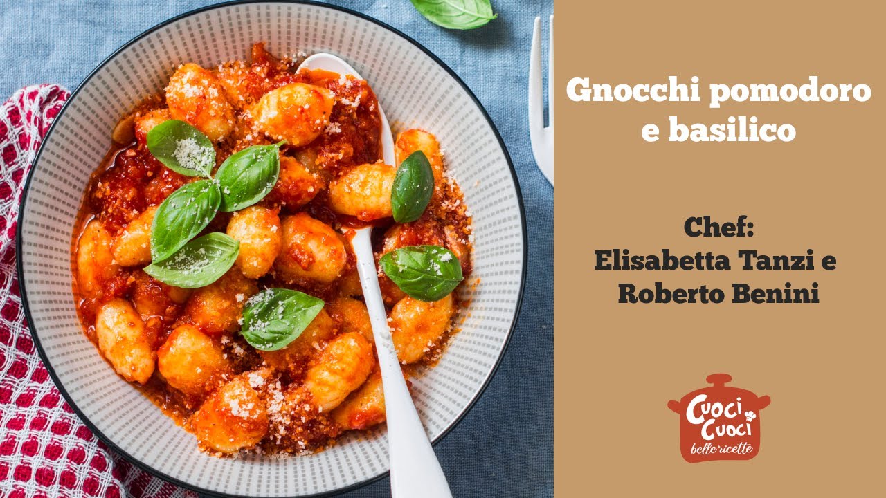 Gnocchi pomodoro e basilico