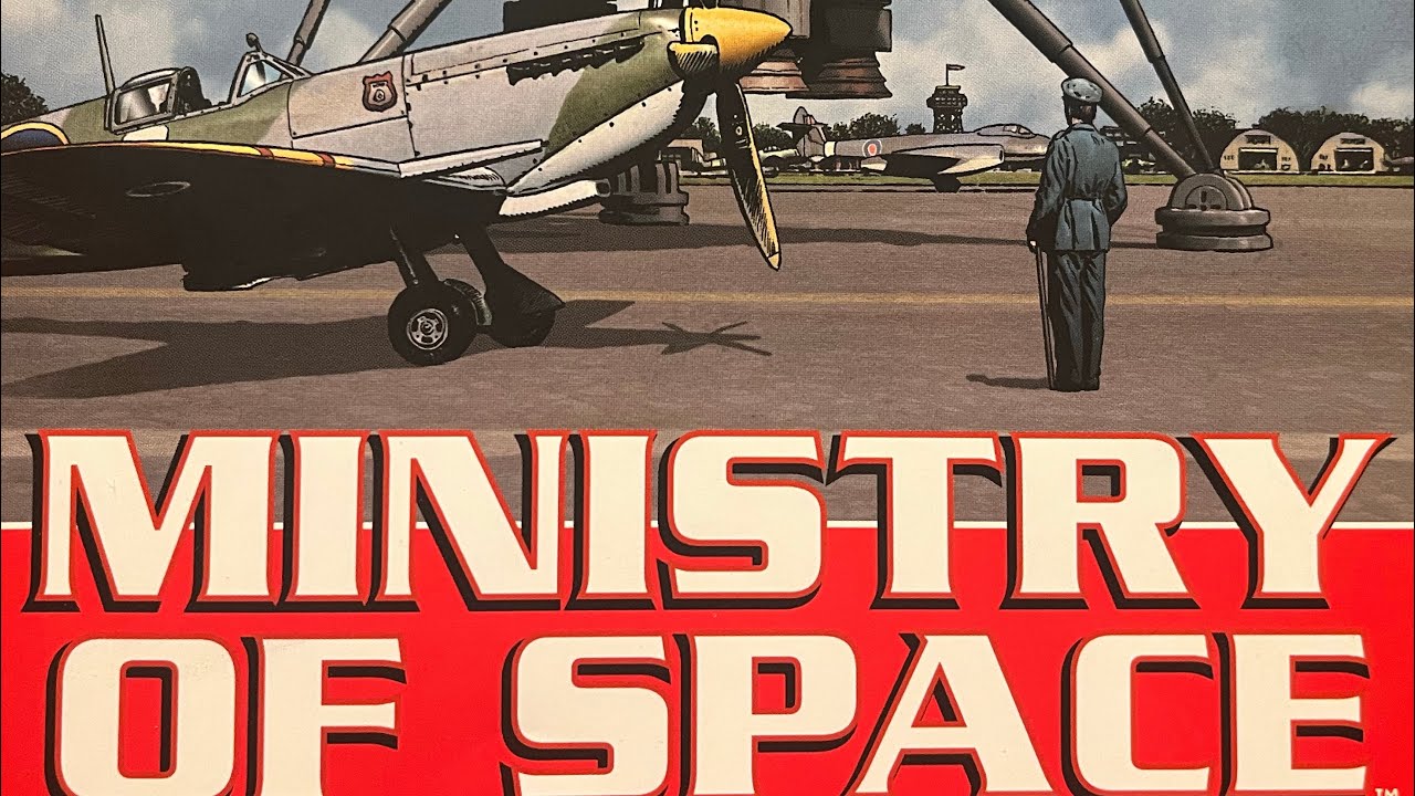 MINISTRY of SPACE. Warren Ellis writes comics for nerds of science, technology and history!