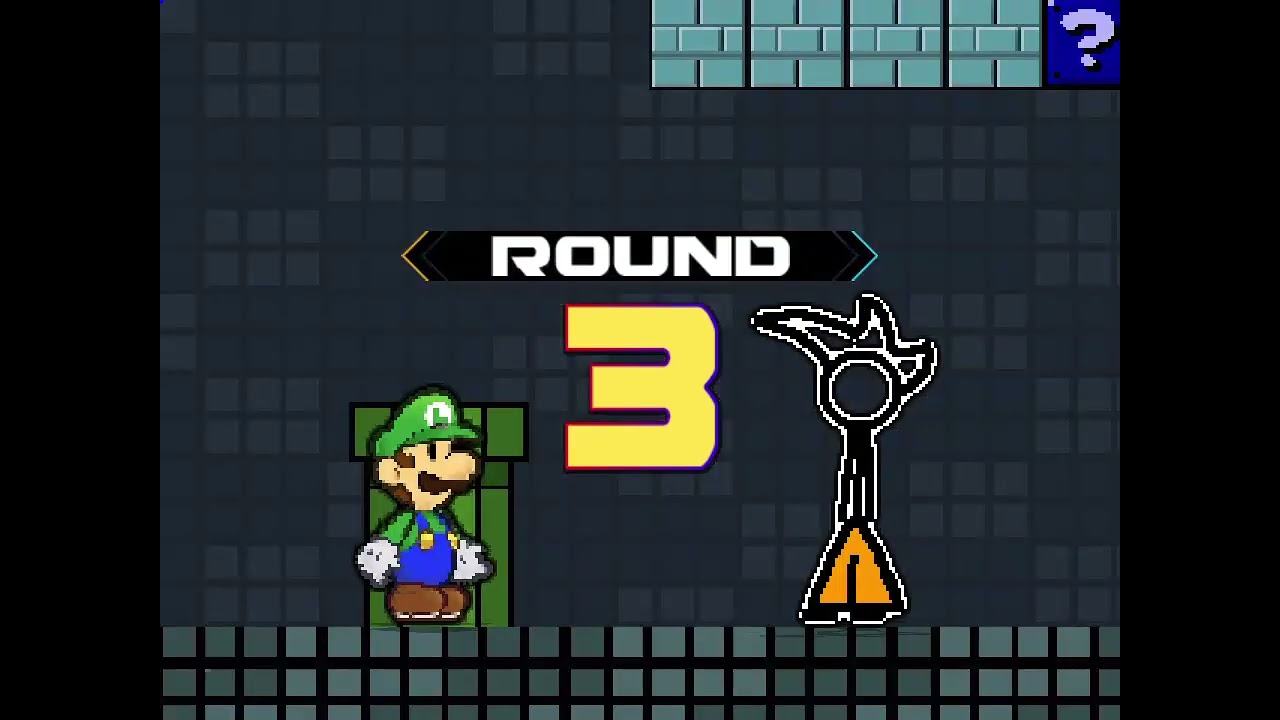 IKEMEN GO/MUGEN: Paper Luigi VS Fancy Pants Man