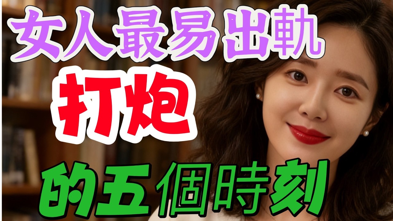 女人往往最容易在這五個時候出軌，不是她們壞，而是因爲這5個原因。#分享 #男女相處 #男女行動 #大熱門 #感情 #結婚