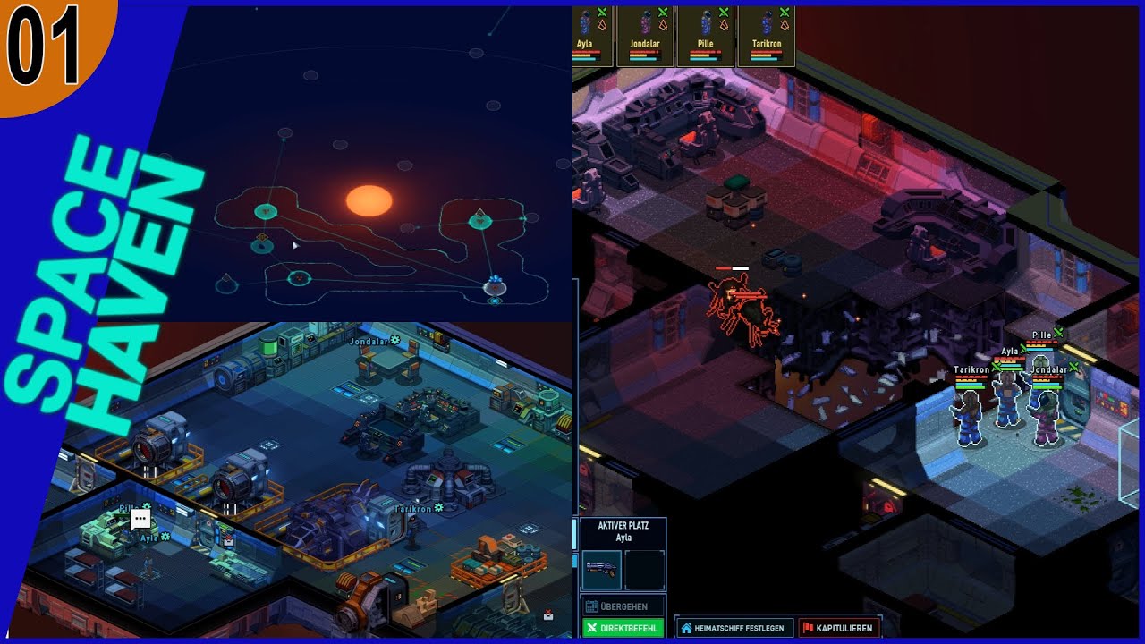 Space Haven 01 - Weltraum Survival und Siedlungssimulation