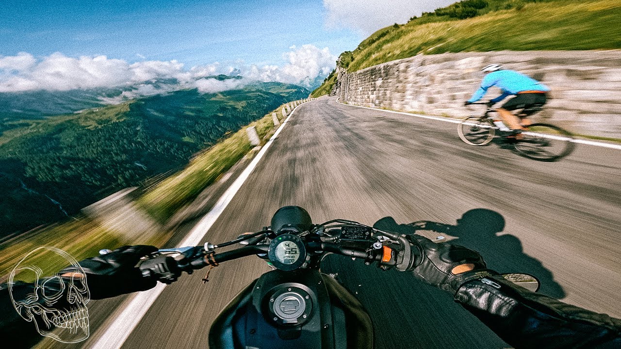 THE DESCENT - KLAUSEN PASS. (RAW Onboard)