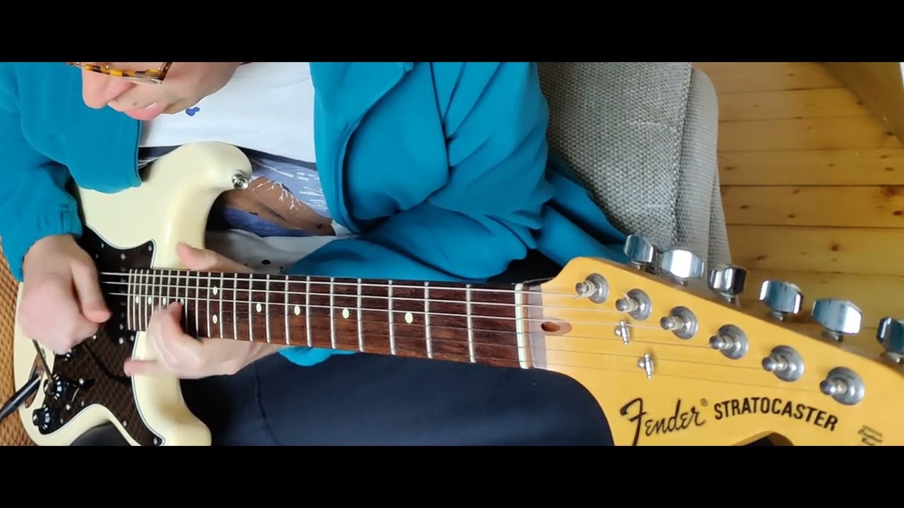 SRV Style Improvised Jam with Yamaha THR 30 II & Strat