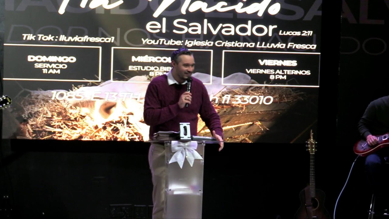 Iglesia Cristiana Lluvia Fresca Culto De Navidad!