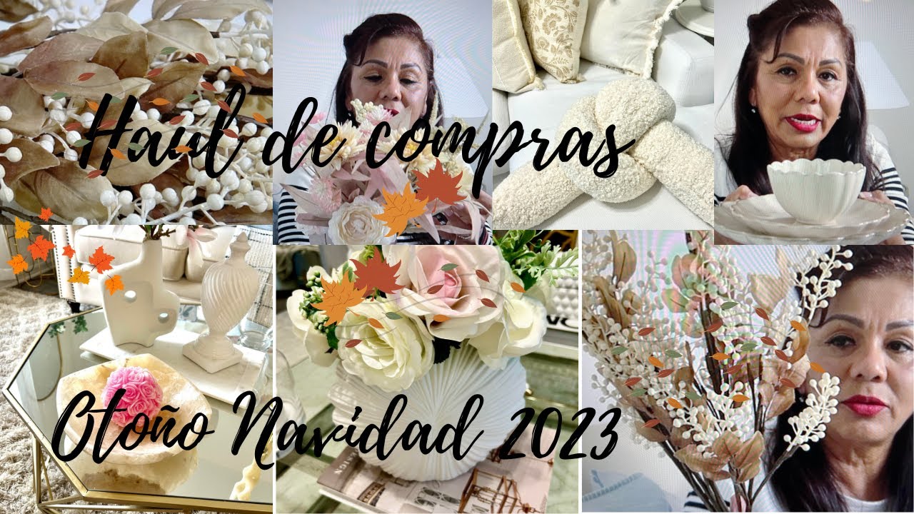 NUEVAS DECORACIONES HAUL DE COMPRAS  INTELIGENTES  OTOÑO Y NAVIDAD|  LES MUESTRO  MIS FAVORITAS.