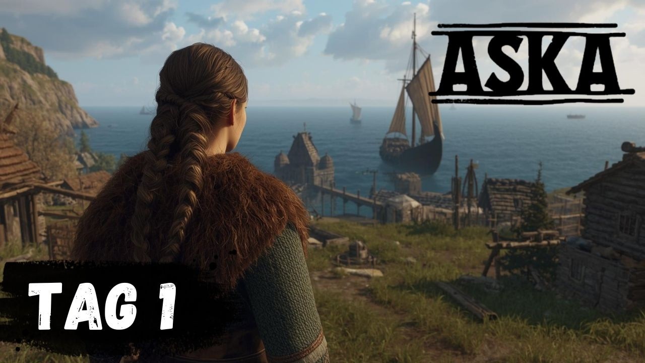 ASKA Lets Play Tag 1 Wir gründen eine Vikinger Siedlung