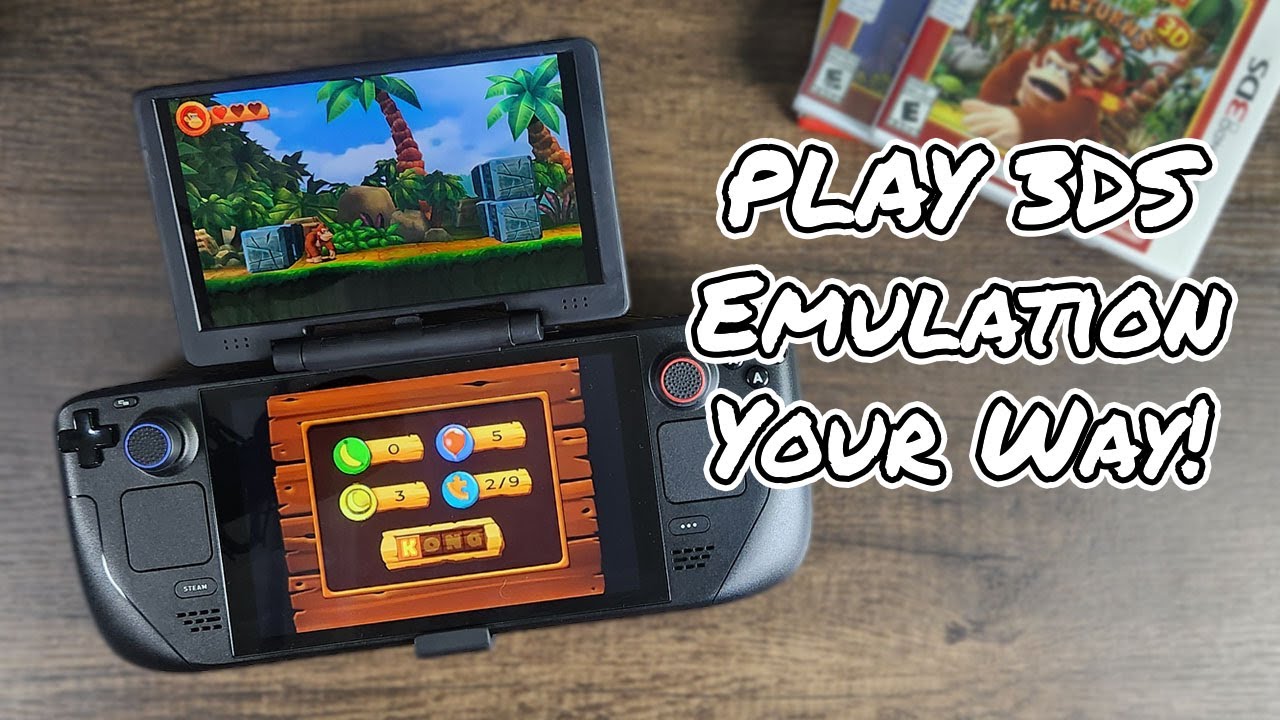 Steam Deck Dual Screen Anyone?  Play 3DS with The DNA Duo