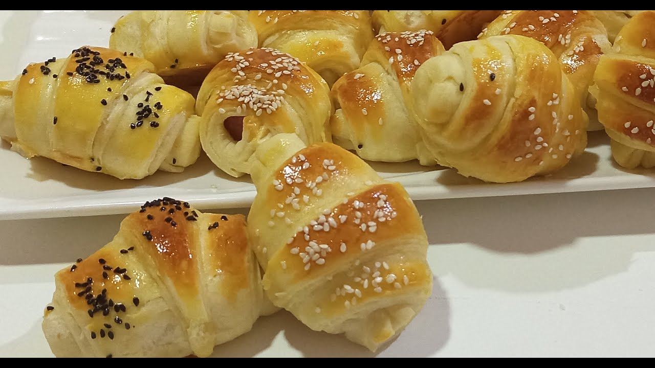 Cheese Croissants Recipe/How to make Homemade Croissants/Instant Stuffed  Croissants
