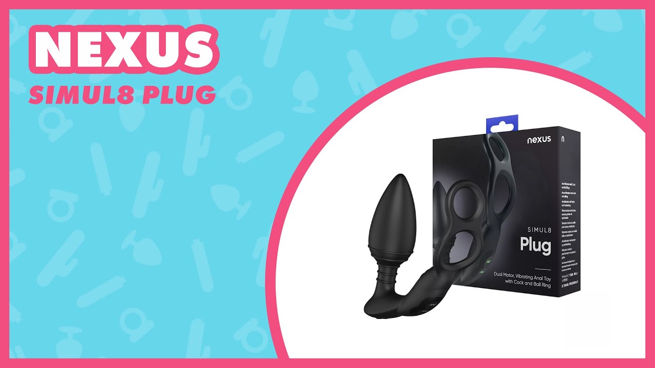 Nexus Simul8 Vibrating Plug Review &ndash; 48 Pleasure Combinations 💗 EasyToys