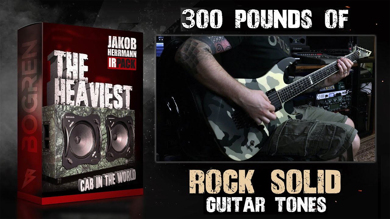 THE HEAVIEST GUITAR CAB IN THE WORLD 💪 Jakob Herrmann&rsquo;s IR pack by Bogren Digital 🔊