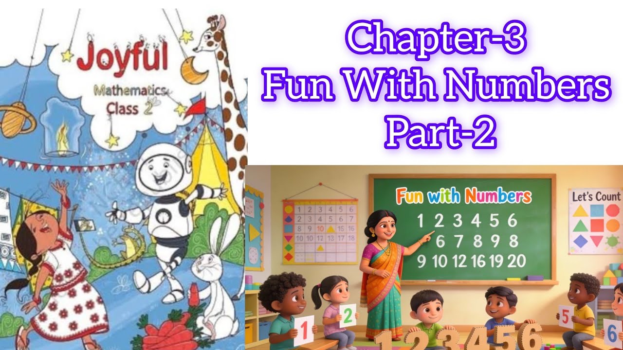NCERT Class 2 Maths | Joyful Mathematics Chapter 3 Part-2 | Skip Counting & Patterns