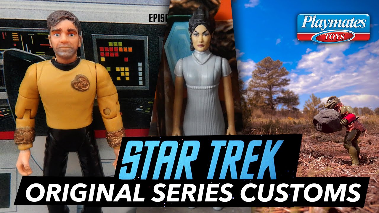 Amazing Star Trek: The Original Series Custom Action Figures!