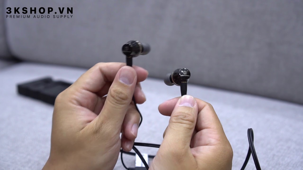 Unboxing Audio Technica ATH CKR 100is tại 3Kshop