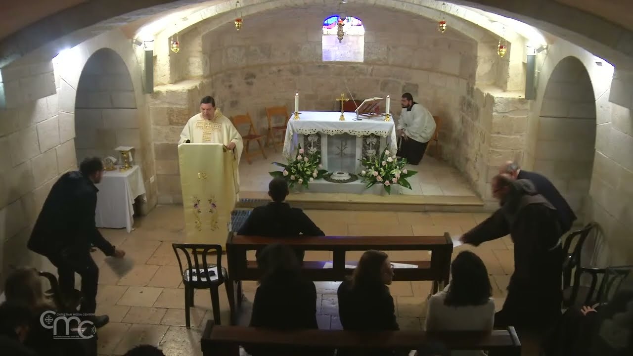 Santa Misa in italiano dalla Cripta della Sacra Famiglia a Nazaret