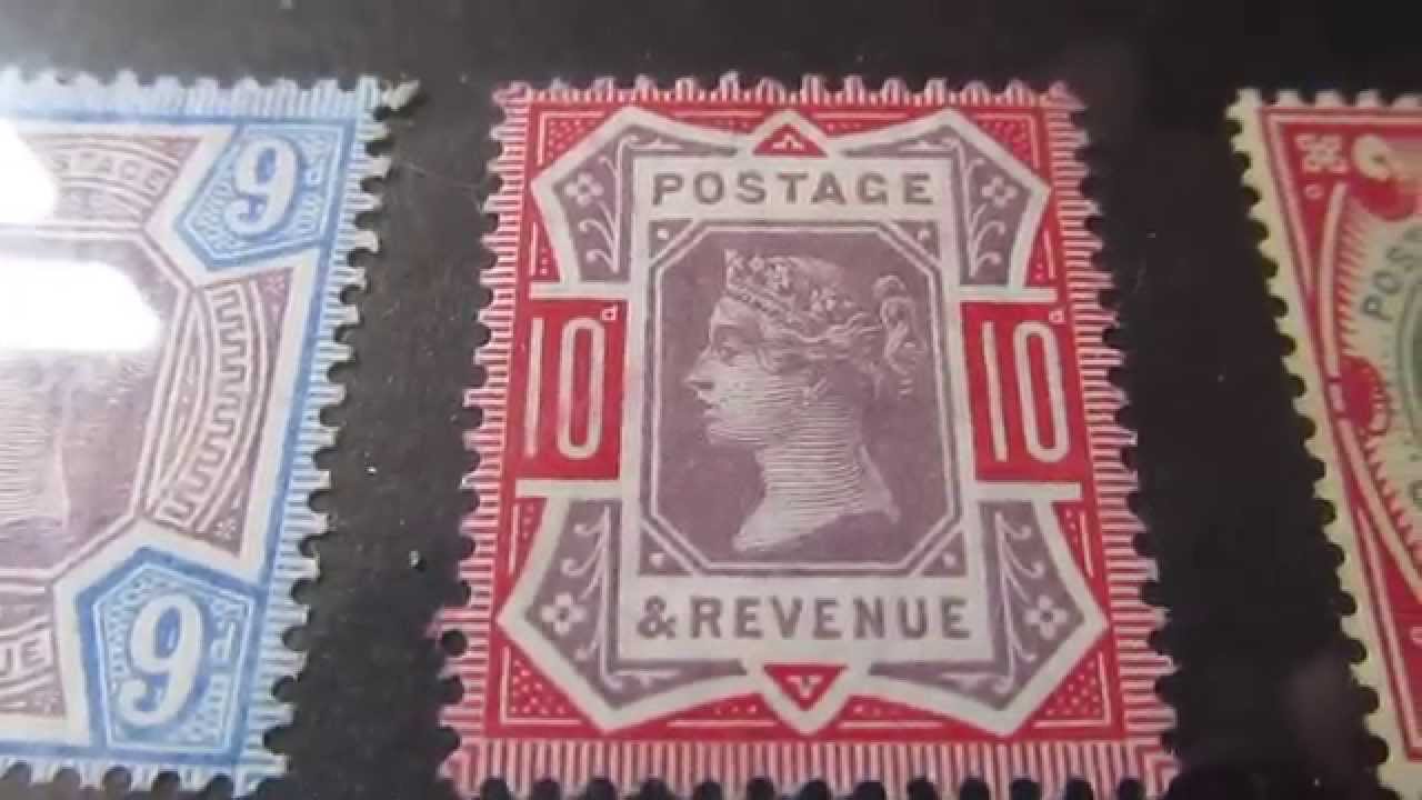 stamp collection victoria GB jubilee
