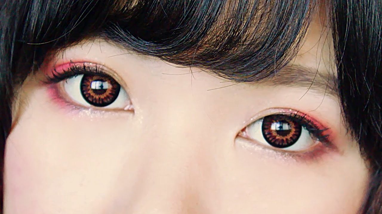 ♥ Korean Burgundy Spring Rose Makeup ♥