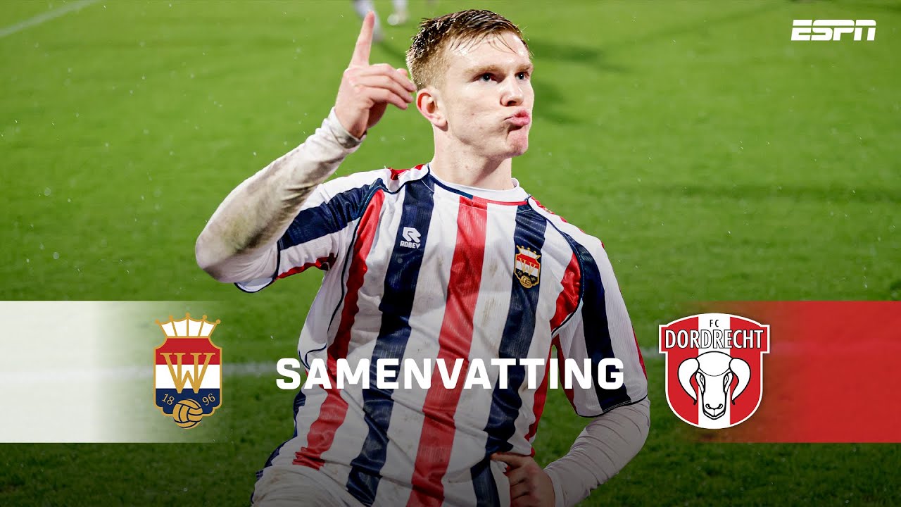 ✚2️⃣ voor DEVIN HAEN 🔥 | Samenvatting Willem II - FC Dordrecht