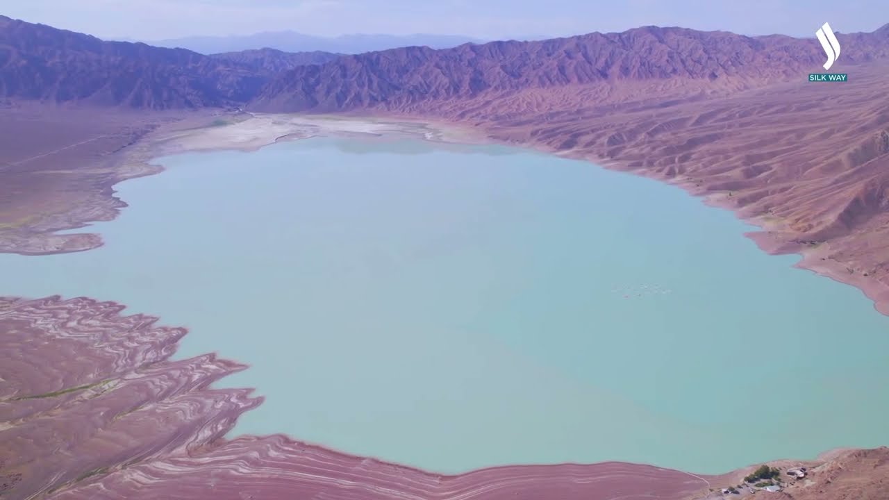Moon Canyon, lake Issyk, Bartogay reservoir. &laquo;Kazakhstan from above&raquo; | Jibek Joly TV