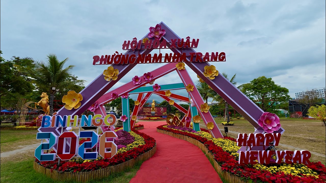Hội Hoa Xuân - Phường Nam Nha Trang - Đường Thích Quảng Đức | NTTT