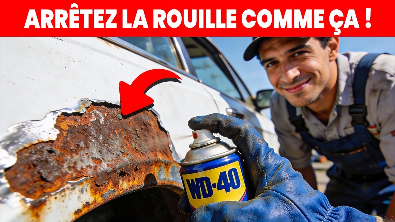 Si j’avais connu plus tôt ces astuces WD-40 pour la voiture… J’aurais économisé des milliers !