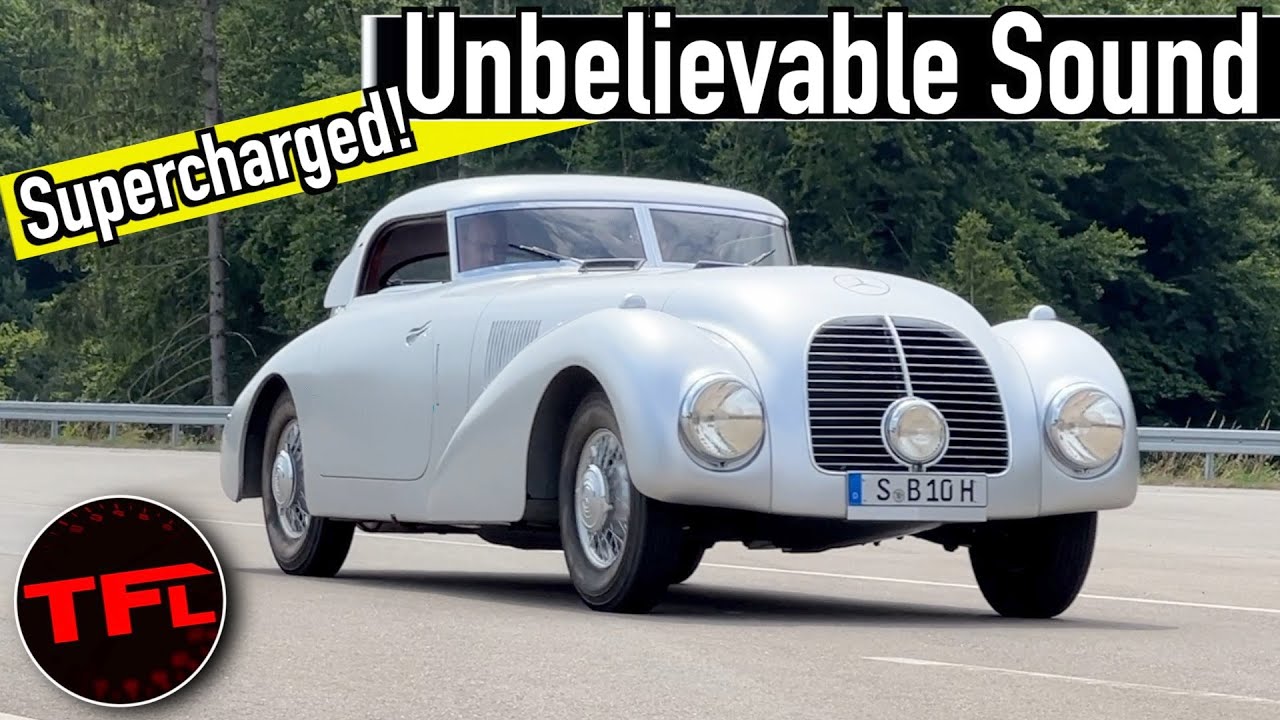 This Classic 1938 WWII ERA Mercedes 540K Sounds Like a Very Angry Hellcat | I Go For a Spin!