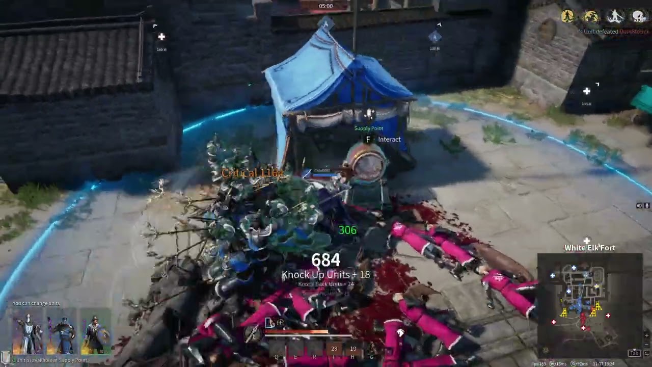 A typical game of bots. | Conqueror's Blade