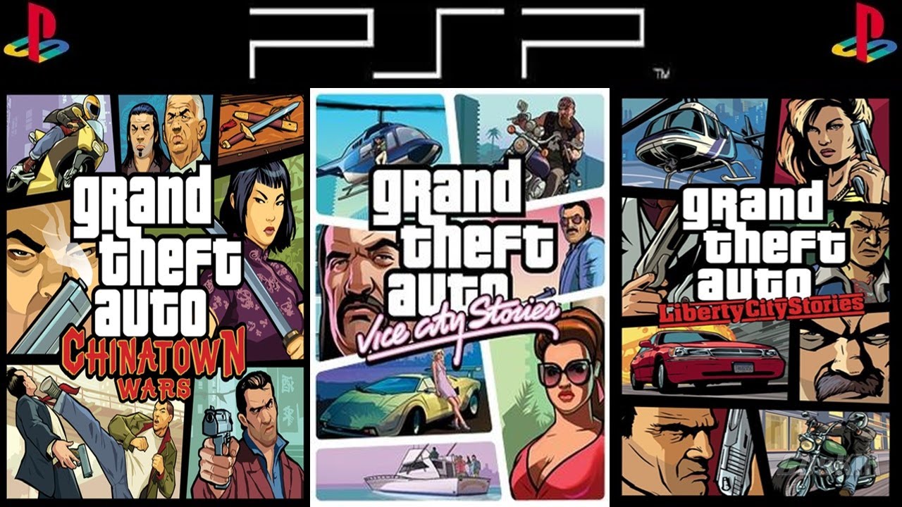 All GTA Games on PSP