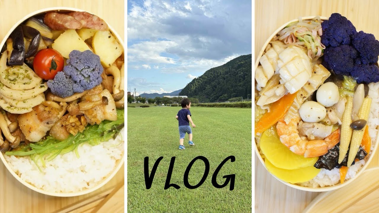 Bento Vlog | What I harvest and cook for husband’s bento in a week 🥦🍆🍅🥒