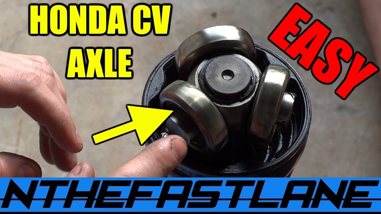 CV Axle Re-Grease Honda 
