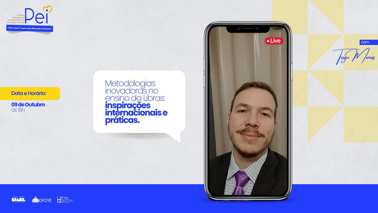 PEI - Metodologias Inovadoras no Ensino de Libras: Inspirações Internacionais e Práticas